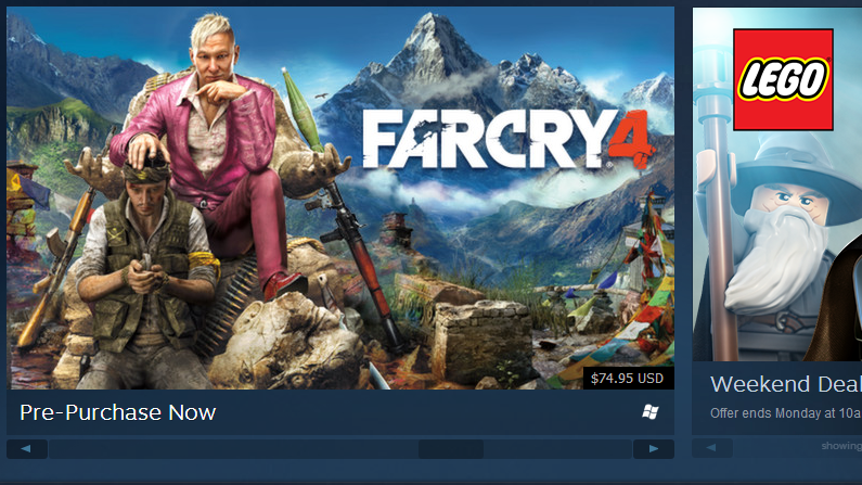 Far Cry 4 returns to Steam