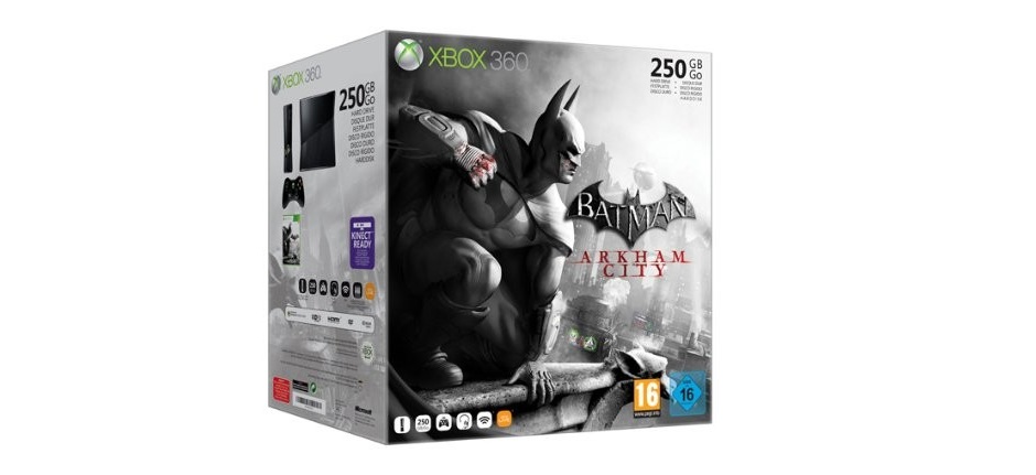 Batman: Arkham City 250GB Xbox Bundle releasing in Europe - Save Game